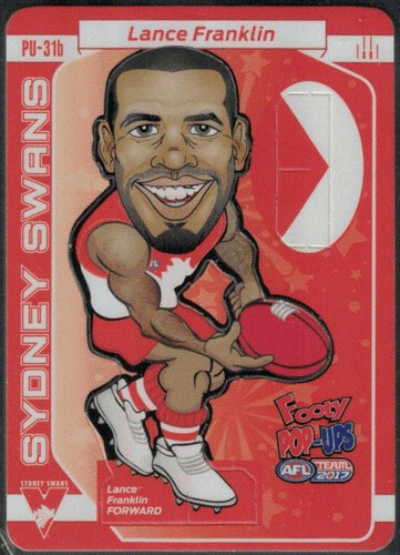 2017 AFL TEAMCOACH FOOTY POP-UPS; Individual Card Sale. - Picture 13 of 15