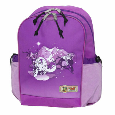 McNeill White Cat Leopard Rucksack Schulrucksack Tasche Schule Sport DIN A4