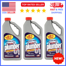 Septic Safe Drain Cleaner 3-Pack   Heavy-Duty...