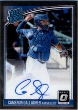 A8127- 2018 Donruss Optic Rated Rookies Signatures #RRSCG Cameron Gallagher Auto