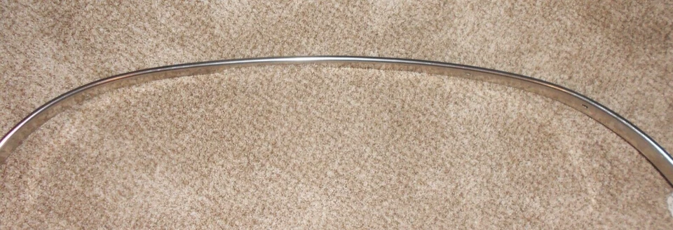 New NOS GM 1973-76 Pontiac B Front L/H Wh. Well Molding # 491461 Bonneville OEM - Image 3 of 4