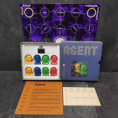Agent Pelican Board Game Vintage Rare Board Game 2-4 Players Complete 