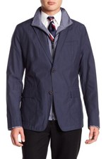 380 HUGO BOSS 'Jandro' Reversible Blazer Sports Coat Size 40 R RETAIL 745