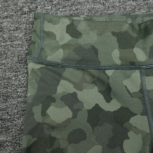 Athleta Leggings Girls Extra Large/14 Green Printed Chit Chat Tight Camo - Picture 12 of 20