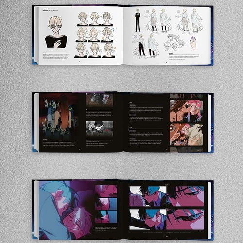 Alien Stage Official Artbook Korean Version Art Book Factory Sealed - Picture 7 of 8