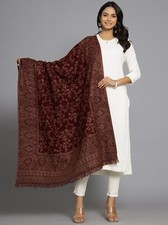 Meditation Shawl Hand Woven Blanket, Wool Shawl or Wrap, Oversize Scarf/Stole