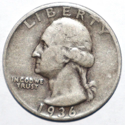 1936 D Washington Quarter XF (I153)