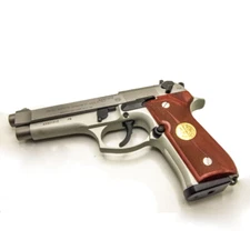 Beretta 92FS Pistol Grips - Rosewood, Double Diamond Carving, Rugged Texture
