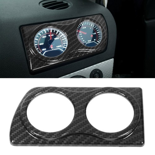 Air Vent Gauge Pod Carbon Fiber Style 52mm Car Dashboard Dual Gauge