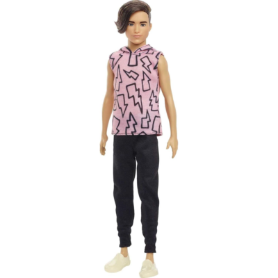 Barbie Ken Fashionistas Doll 193 Slender Rooted Brown Hair