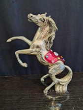 Cavallo In Argento E Vetro Con Murrine