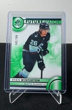 Ryan Winterton 2023-24 #186 UD SP Future Watch Numbered 142/199