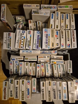 1:700 Waterline Series diverse Schiffe 2.WK und Neuzeit aus einer Sammlung
