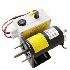 High Speed Silent Mini Motor DC12V/24V 95W with Speed Controller for DIY Project