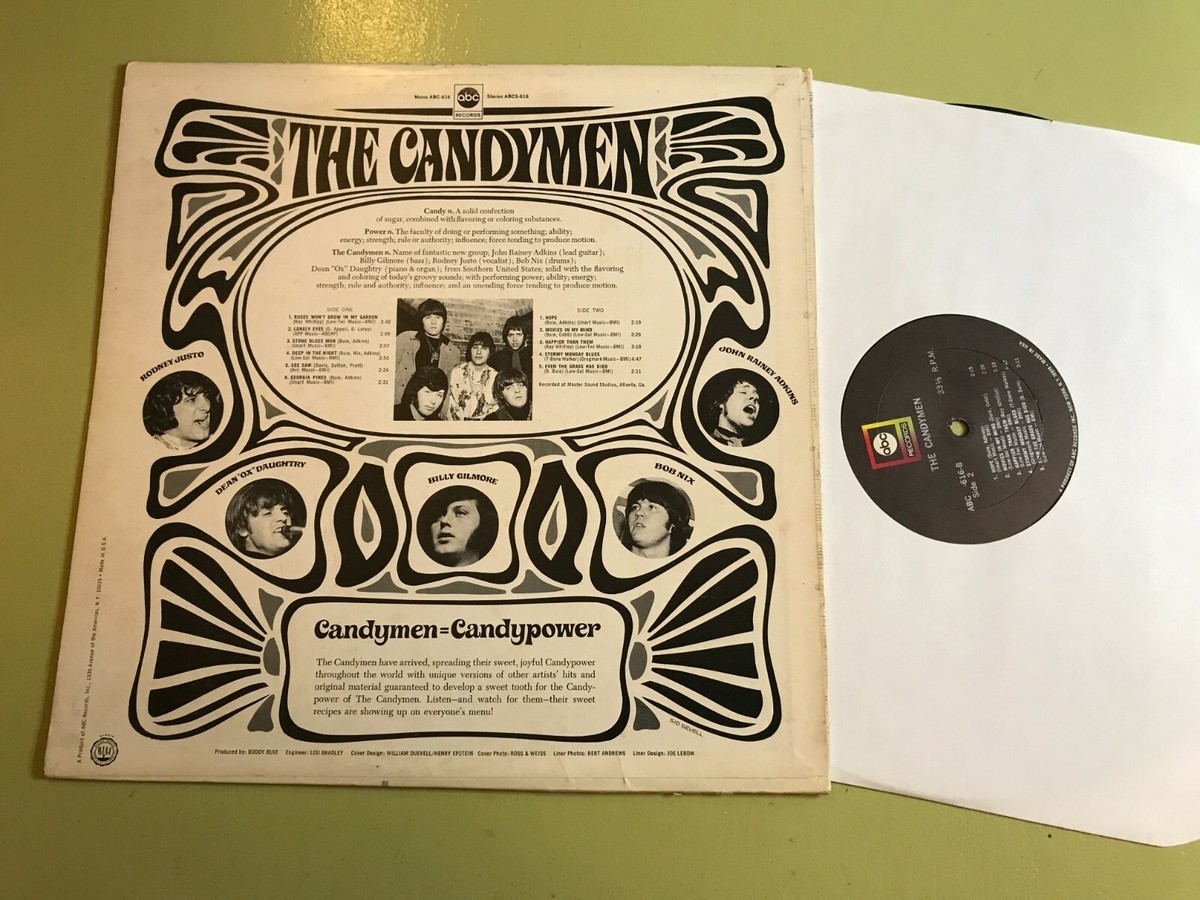 THE CANDYMEN self-titled LP 1967 ABC-616 Psych POP s/t orig vinyl