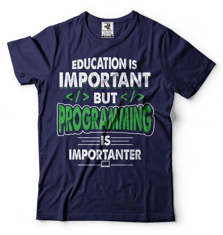 programming T-shirt Programmer Tee shirt Funny Mens Programming Gift ...