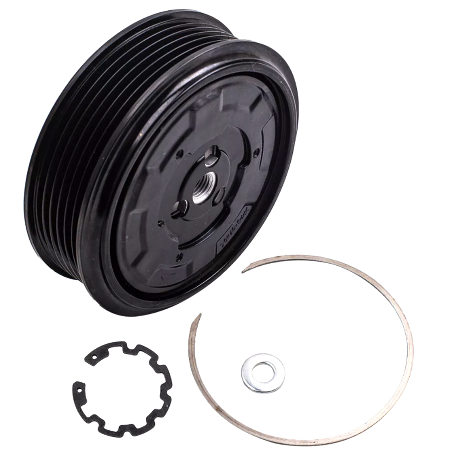 Poulie de compresseur de climatisation 8E0260805AT pour berline SEAT EXEO - 3