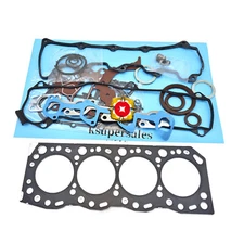 3L Full Head Gasket Set Kit for Toyota 3L Engine 1989-1998 Hilux&Hiace 2.8 Litre