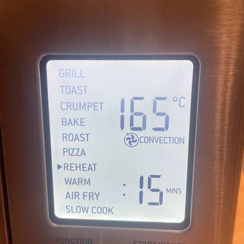 Sage Smart Oven Air Fryer Grill Toaster Counter top Electric Cooker