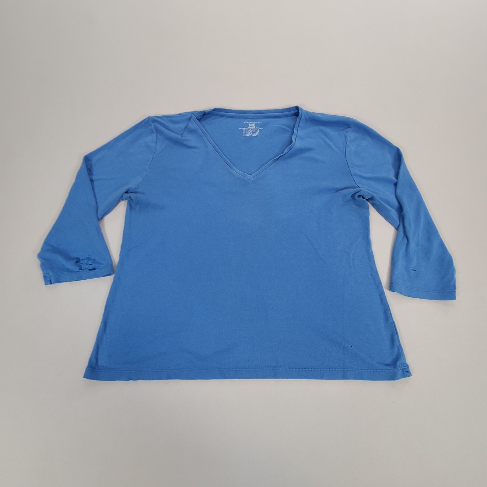 Jones New York Shirt Womens Petite Extra Large Blue Sport Outdoors Ladies