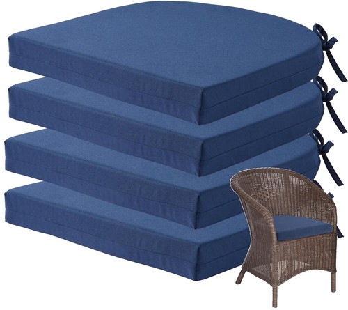 4-Piece Anti-Slip Furniture Pads - Rubber Chair Floor Protectors For Hardwood Floors, Recliners & Couches