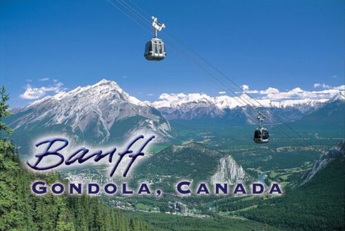 Réfrigérateur souvenir aimant photo Banff Canada neuf (408) - Photo 1 sur 4