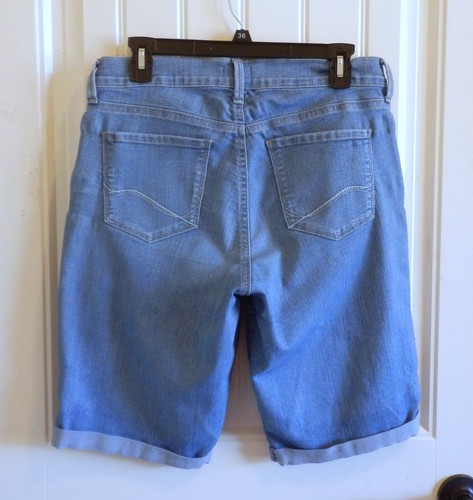 NYDJ USA Damen Stretch blau Jeansshorts GR. 6 TOP