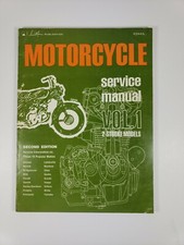 1968 Howard W Sams Motorcycle Service Manual 2-Stroke Models Vol. 1 2nd Edition 
