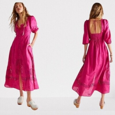 chinese dress ladies Buy Free People Women's Lisa Maxi Dress, Ivory, White, Off White, 4 at  Amazon.in main image 0
