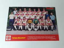 Mannschaftsfoto / Poster, Fortuna Düsseldorf, ARAG, kicker, 1982/1983