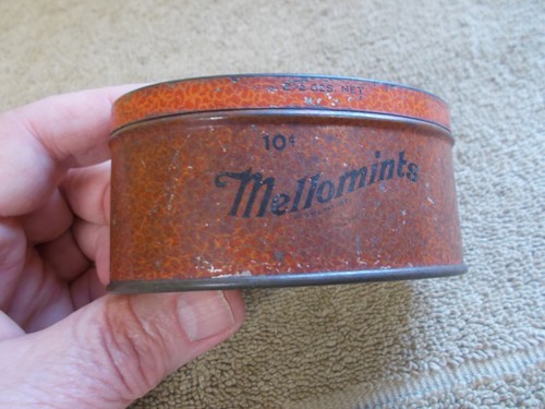 VINTAGE DOSEN KONVOLUT MELLOMINTS ~ DOANS PILLE ~ SCHREIBMASCHINE ~ LEER WERBUNG SÜSSIGKEITEN - Bild 3 von 17
