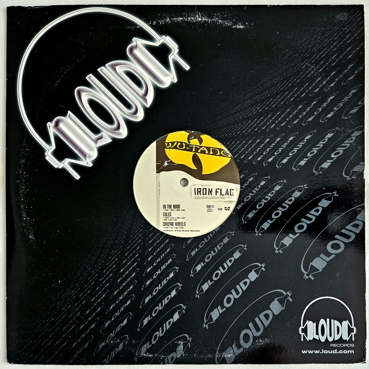 2001 - WU-TANG CLAN - IRON FLAG DOUBLE LP CLEAN VERSION
