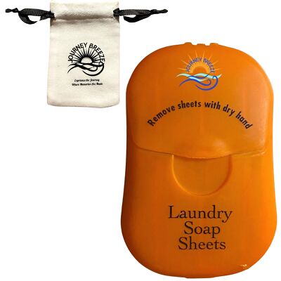 Travel Laundry Detergent Sheets - Portable and Efficient Great for Cruises Ca...