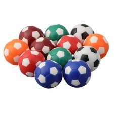 Foosball Ball 32mm Plastic Replacement Fooseball Game 12Pcs Soccer Table New