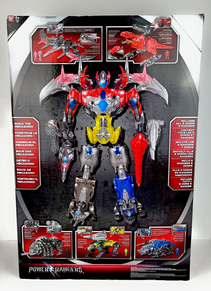 RARE Power Rangers 5 in 1 Movie Megazord TOYSRUS Exclusive SEALED ...