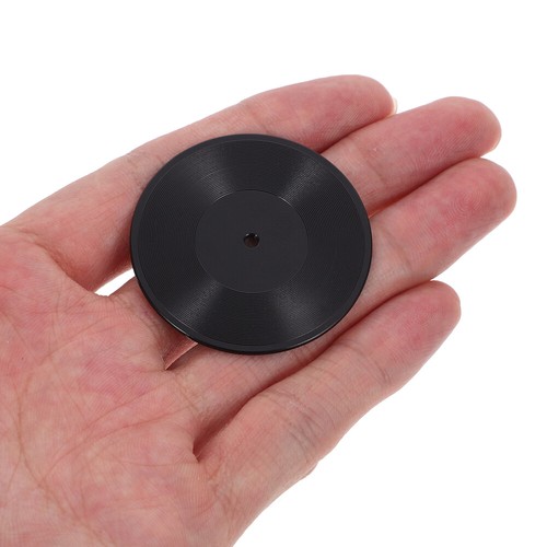 12 Pcs Vinyl Record Decor Mini Model Fake Records Dollhouse Player Miniature - Picture 6 of 12