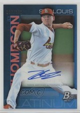 2020 Bowman Platinum Wal-Mart Top Prospects Blue /150 Zack Thompson Auto 0ky5