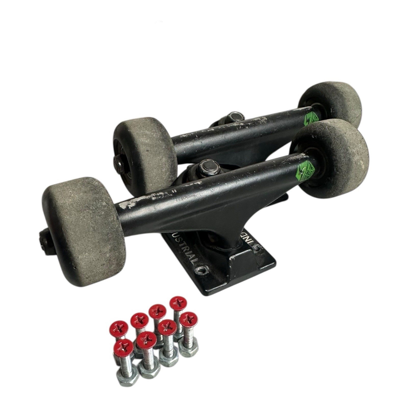 Trucks 5.25(for 8.0/8.125) Unknown Wheels + Hardware!