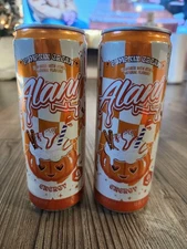 Alani Nu Energy Drink Pumpkin Cream!! Full 12 oz Can - LIMITED EDITION! Set Of 2