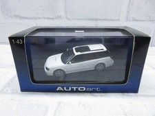 Mini car 1/43 Autoart Subaru Legacy GT-B Wagon White model car From Japan