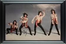 Aerosmith Steven Tyler Signed Framed 24x36 Canvas Photo Print