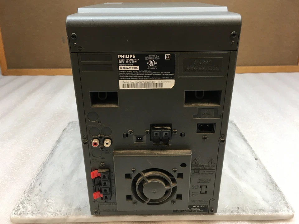 Panasonic MCM530/37 5CD MCM53 Micro System USB PC Link NO REMOTE TESTED - Image 4 of 4