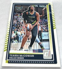 2025 Panini Donruss WNBA Basketball Teaira McCowan Dallas Wings base card #57