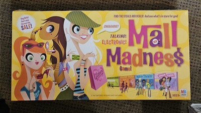 Mall Madness Electronic Talking Board Game 2004 Complete Tested Working ReSealed