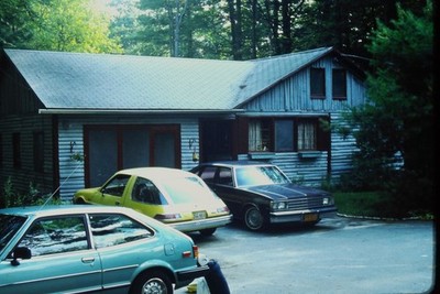 c1970's Kodachrome 35mm Slide, AMC Pacer Honda Civic Buick Century Cars American