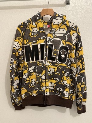 A Bathing Ape Bape Baby Milo Full Zip Hoodie Size Medium