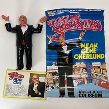WWF LJN Wrestling Superstars Mean Gene Okerlund Series 3  Figure