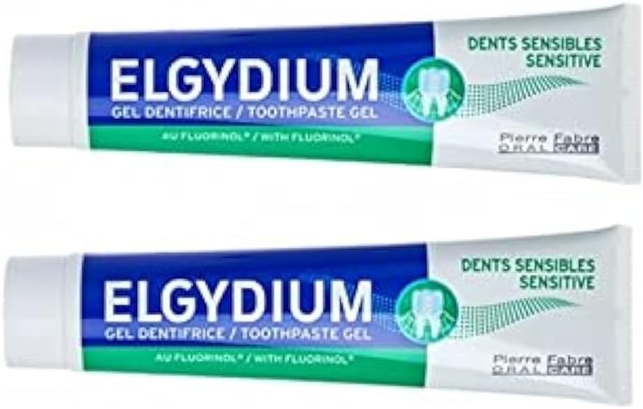 Elgydium Sensitive Teeth Toothpaste Gel 2 X 75Ml