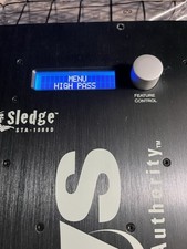 SVS Sledge STA-1000D Amplifier Not Fully Tested Sold For Parts.