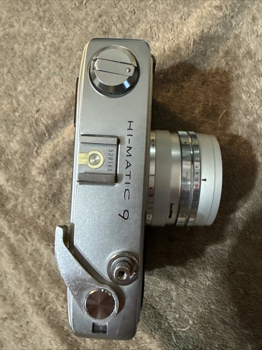 Minolta Hi-Matic 9 Easy Flash Film Camera w/45mm Rokkor Lens | eBay